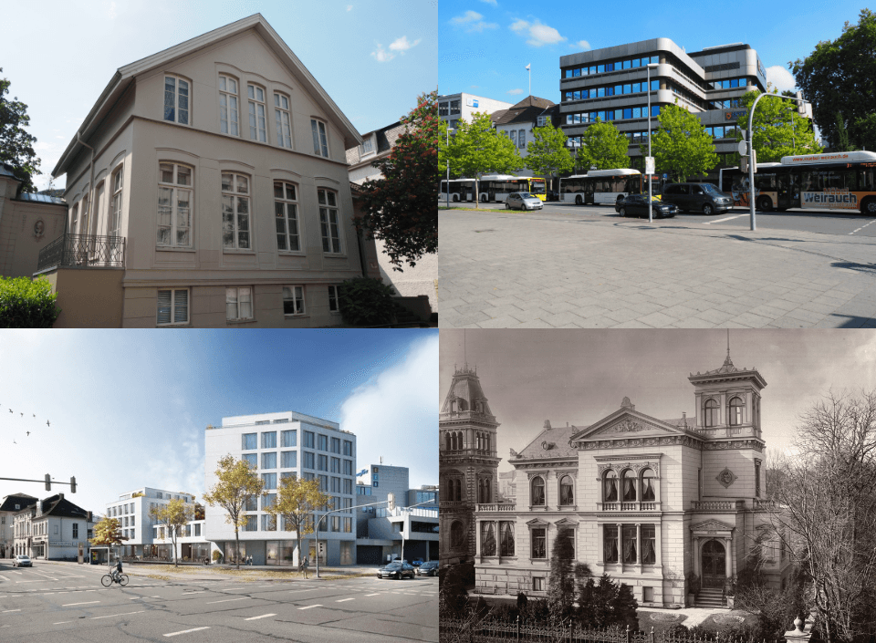 Lageplan der Öffentlichen Versicherungen Oldenburg und Umgebung